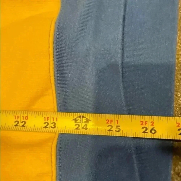 Vintage Black Jack 1999 90s Color Block Hooded Sweatshirt Adult Sz L - Picture 5 of 9